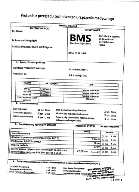 Ultrasonograf Voluson 730 Expert, GE Medical Systems