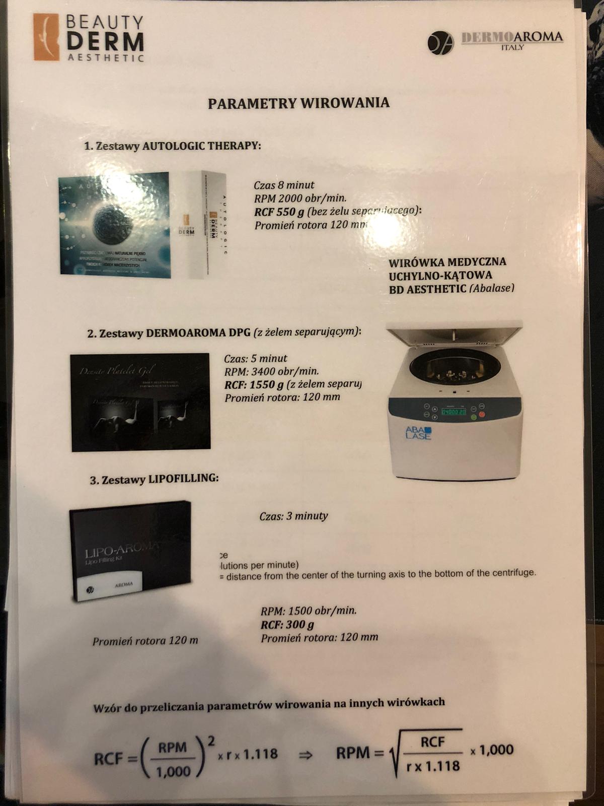 Sprzedam wirówkę Beauty Derm Aesthetic