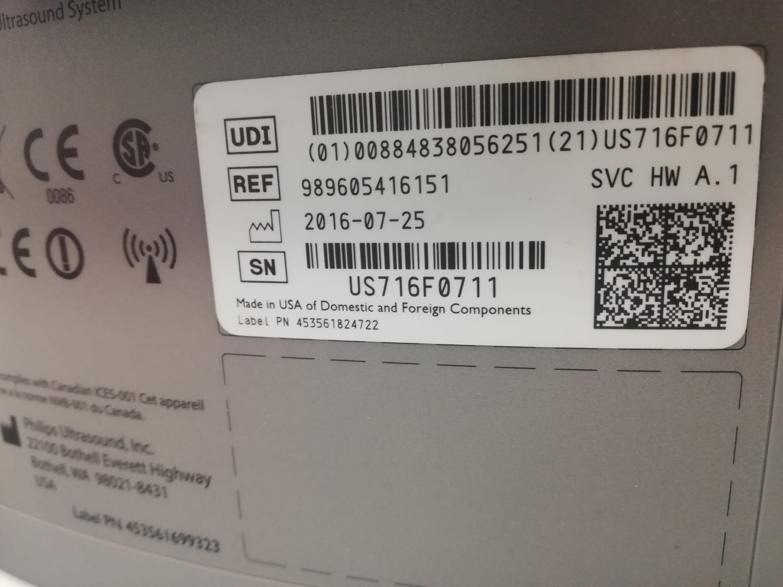 Sprzedam ultrasonograf Affiniti 70