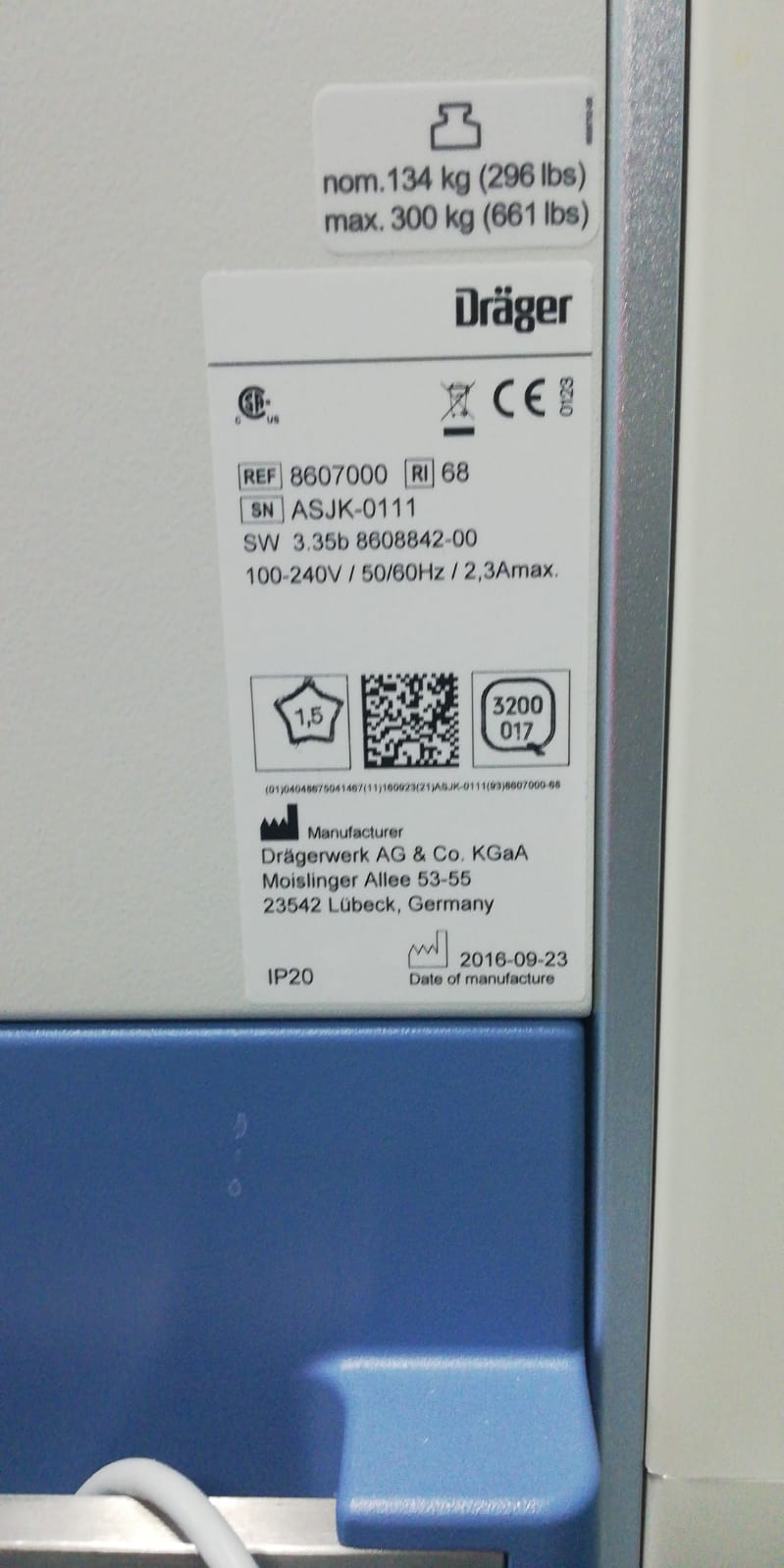 Sprzedam aparat do znieczulania Fabius Gs Premium