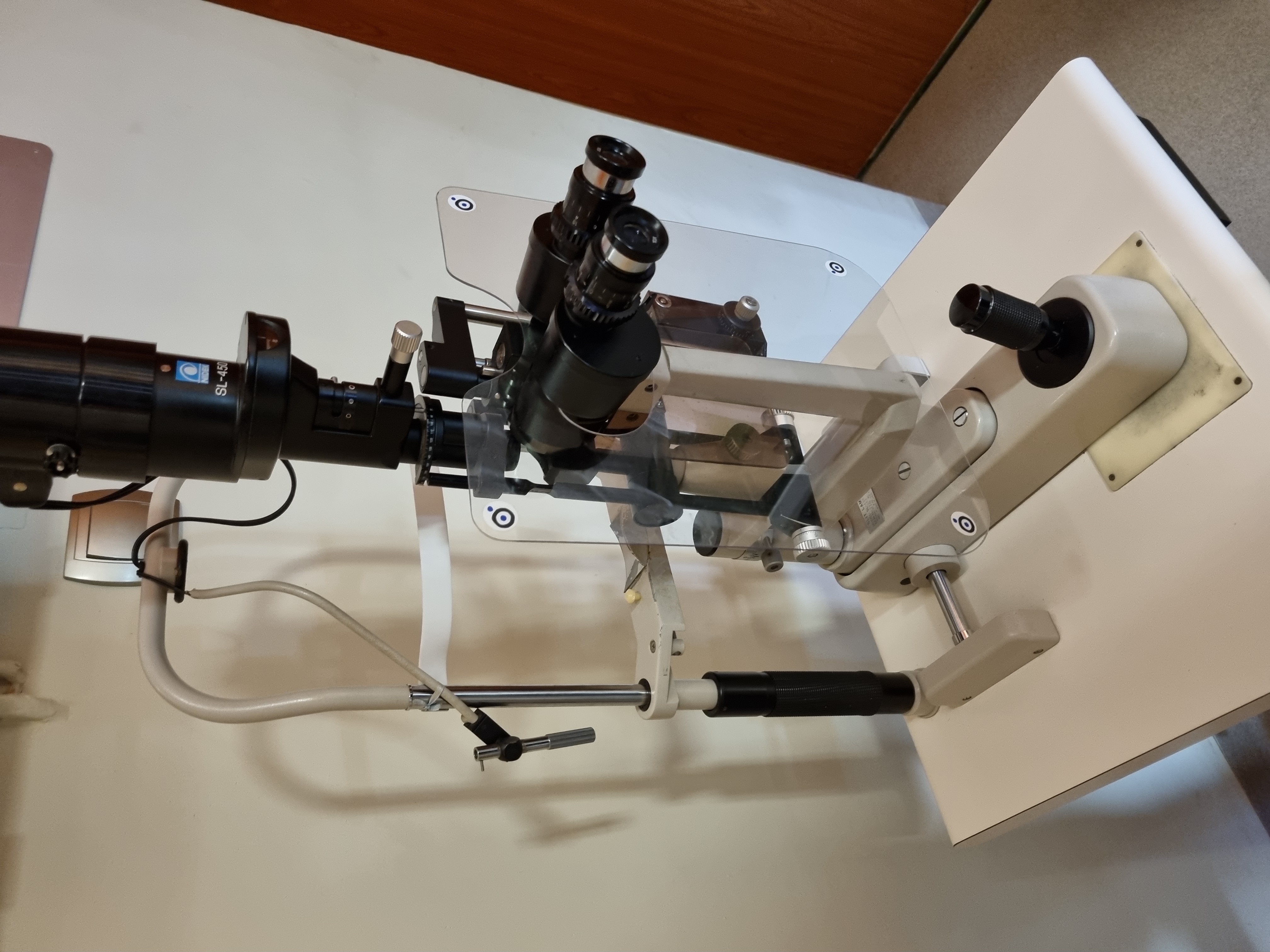 lampa szczelinowa Nidek z tonometrem aplanacyjnym