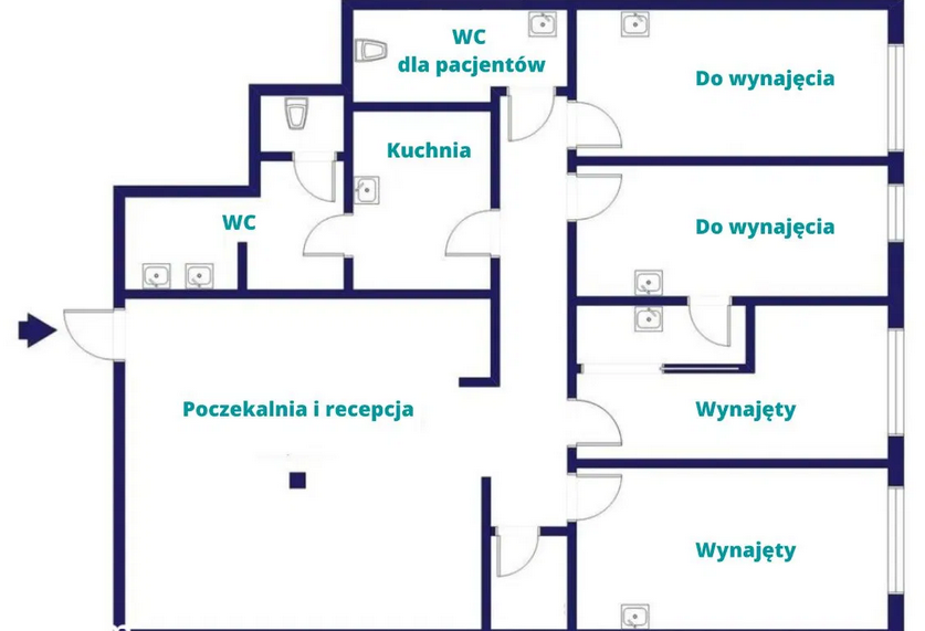 Wynajem gabinetów medycznych na wyłączność/godziny