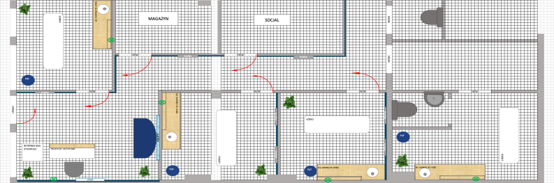 Wynajmę lokal GOTOWY np NA KLINIKĘ MED./Kosm 100m2