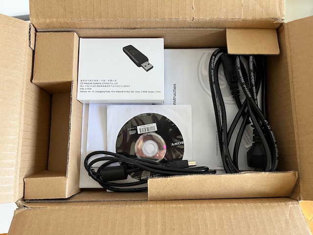 Ultrasonograf GE logiq V2 kupiony w Polsce pełny zestaw OKAZJA